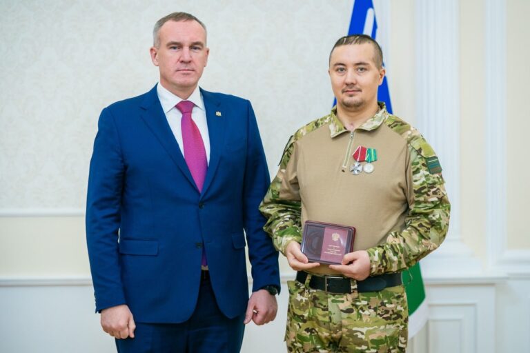 Герои спецоперации из Югры получили боевые награды
