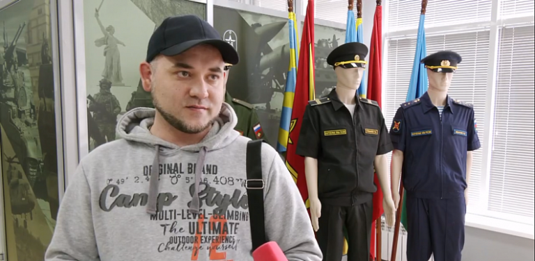 Центр патриотов Ханты-Мансийска встречает желающих встать на защиту Отечества