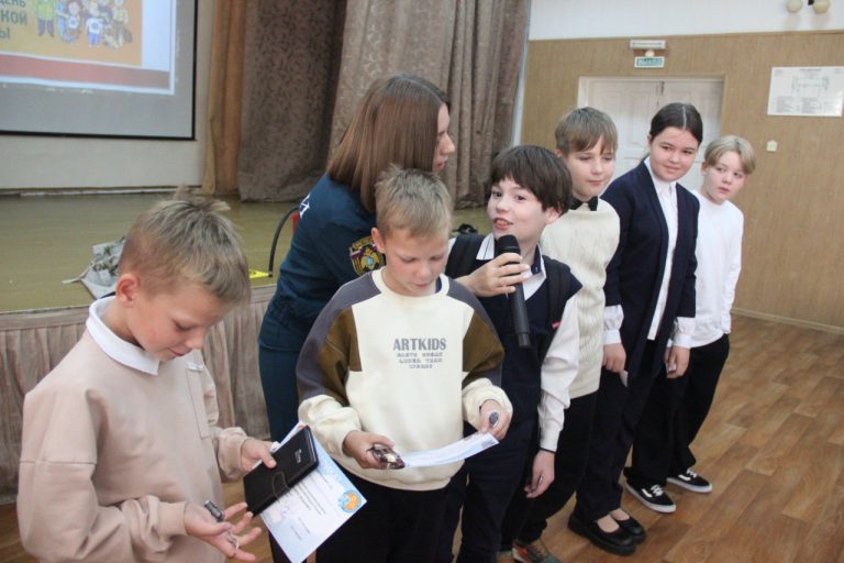 Школьники проверили свои знания