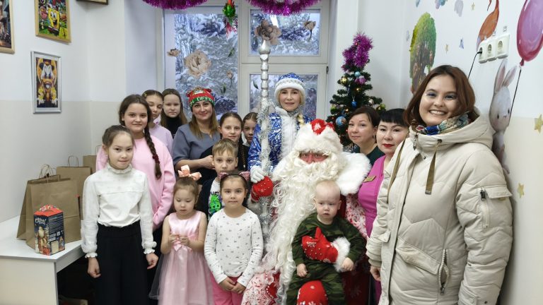 Теплый праздник в морозный день