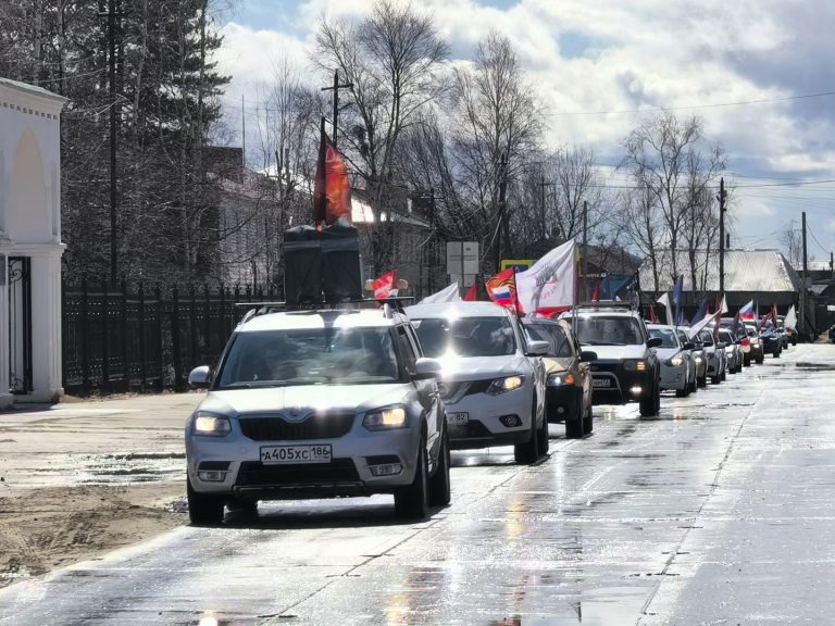 В Игриме прошел традиционный автопробег Победы
