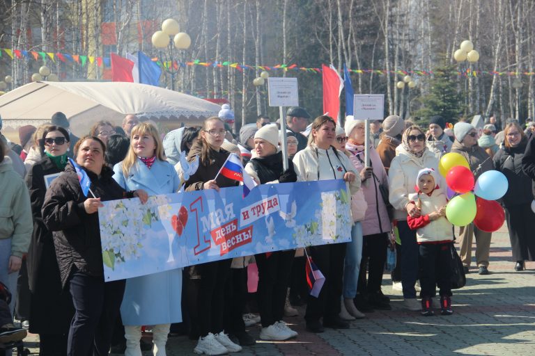 Солнечный марш весны в Березово