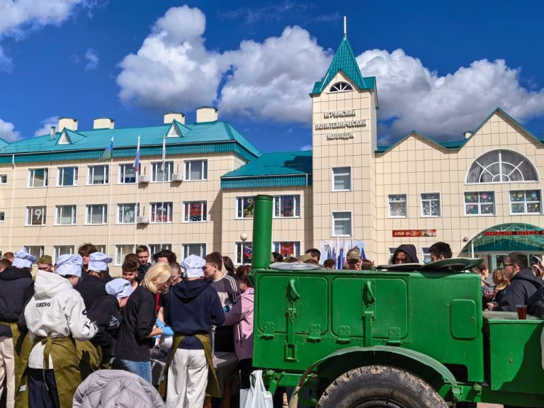 Полевая кухня и память о суровых буднях войны