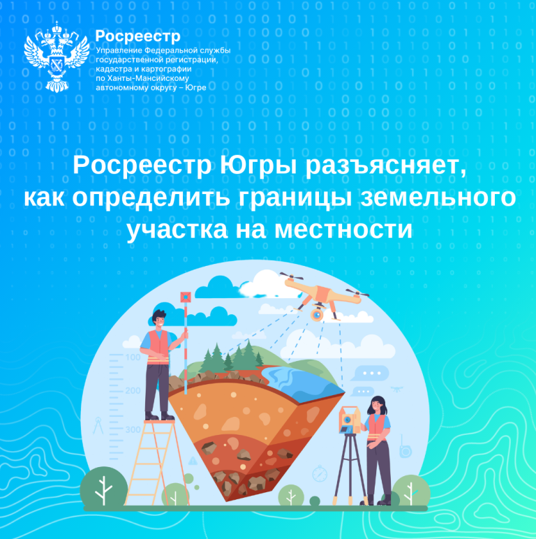 Как определить границы земельного участка на местности