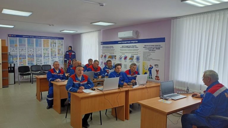 В Березовском филиале АО «ЮРЭСК» организован учебный класс