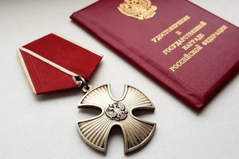 Командира батальона «Югра» наградили Орденом Мужества